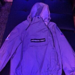 Members only reflective jacket